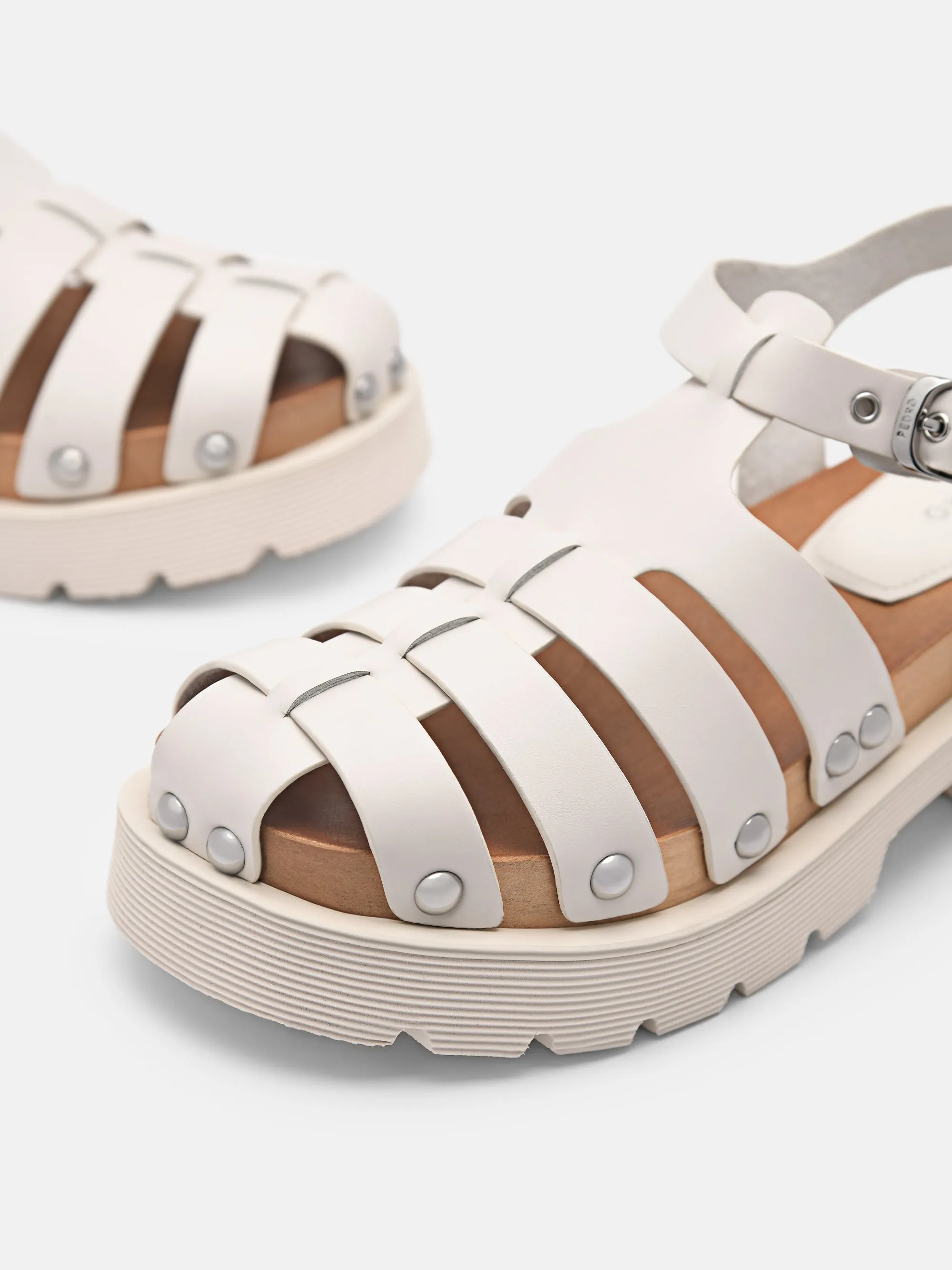 Alia Studded Clogs