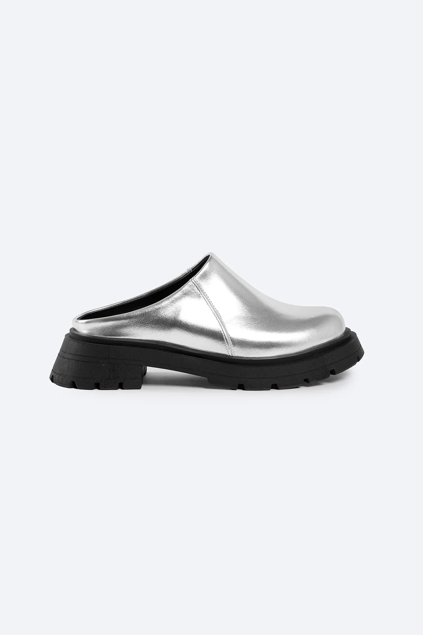 All Day Clogs - Silver